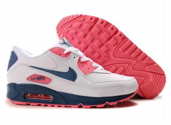 Nike Air Max Shoes Womens White/Blue/Pink Online